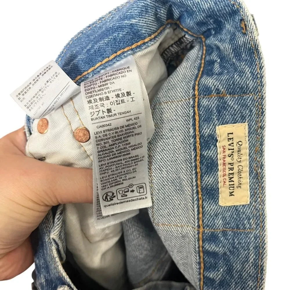 Levi's 501 Original Jeans Men's W32 L34 Glassy‎ Waves Casual Button Fly
